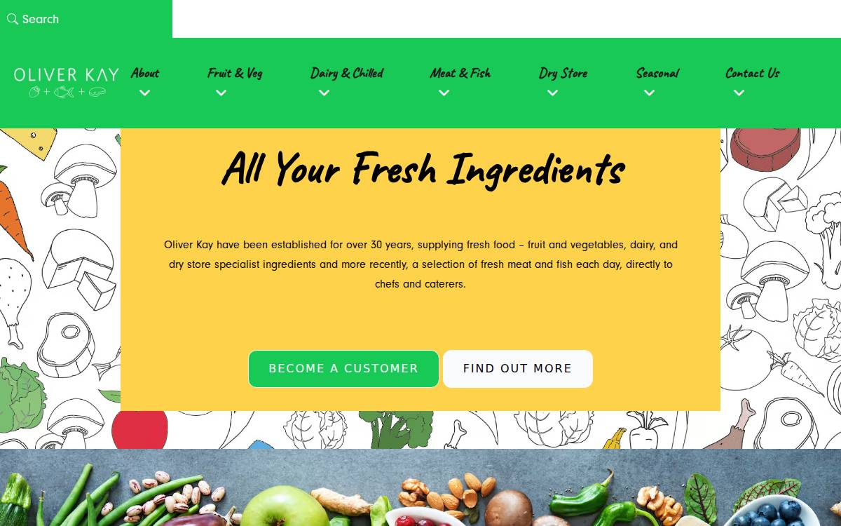 Oliver Kay website preview