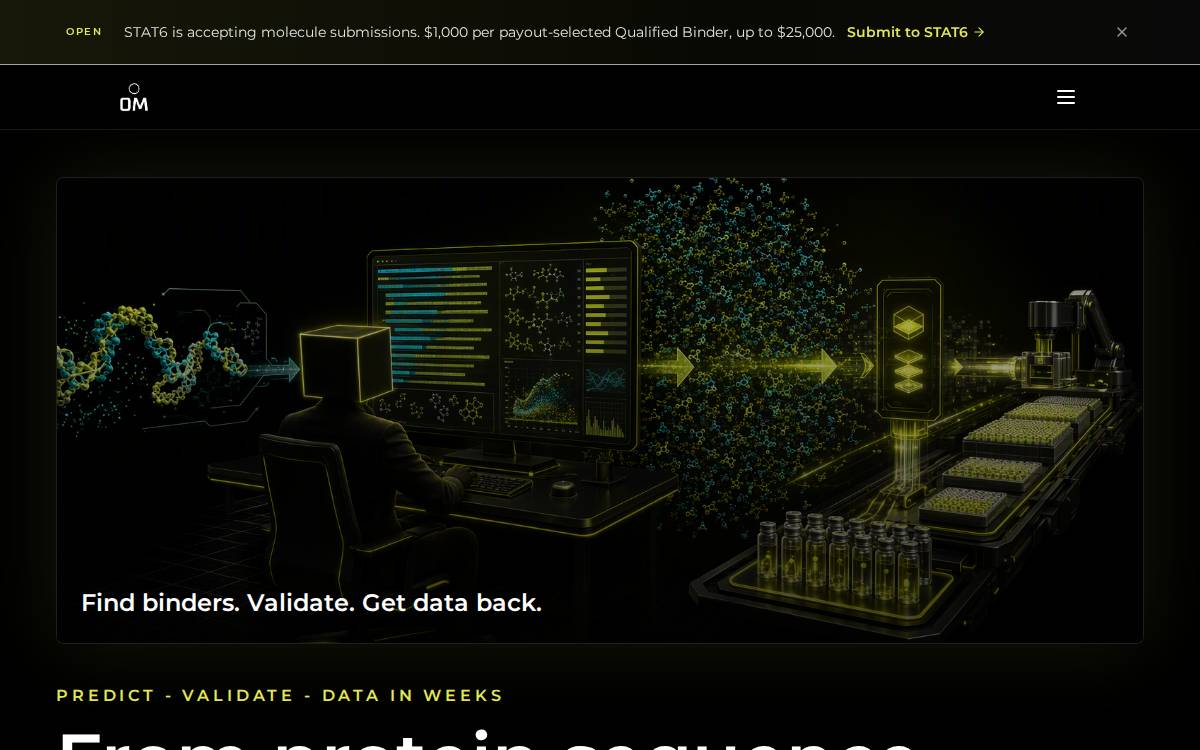 OM Tx website preview