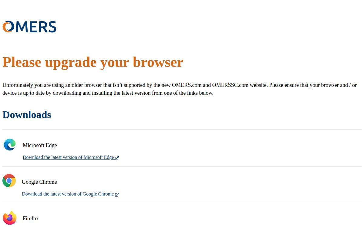OMERS Private Investing website preview
