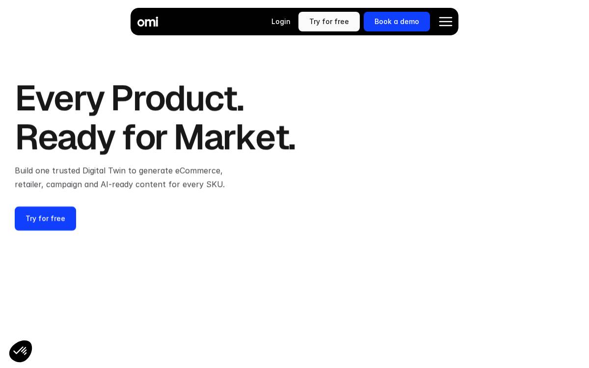 Omi website preview