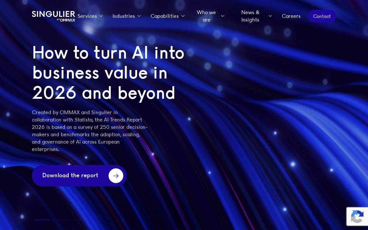 OMMAX website preview