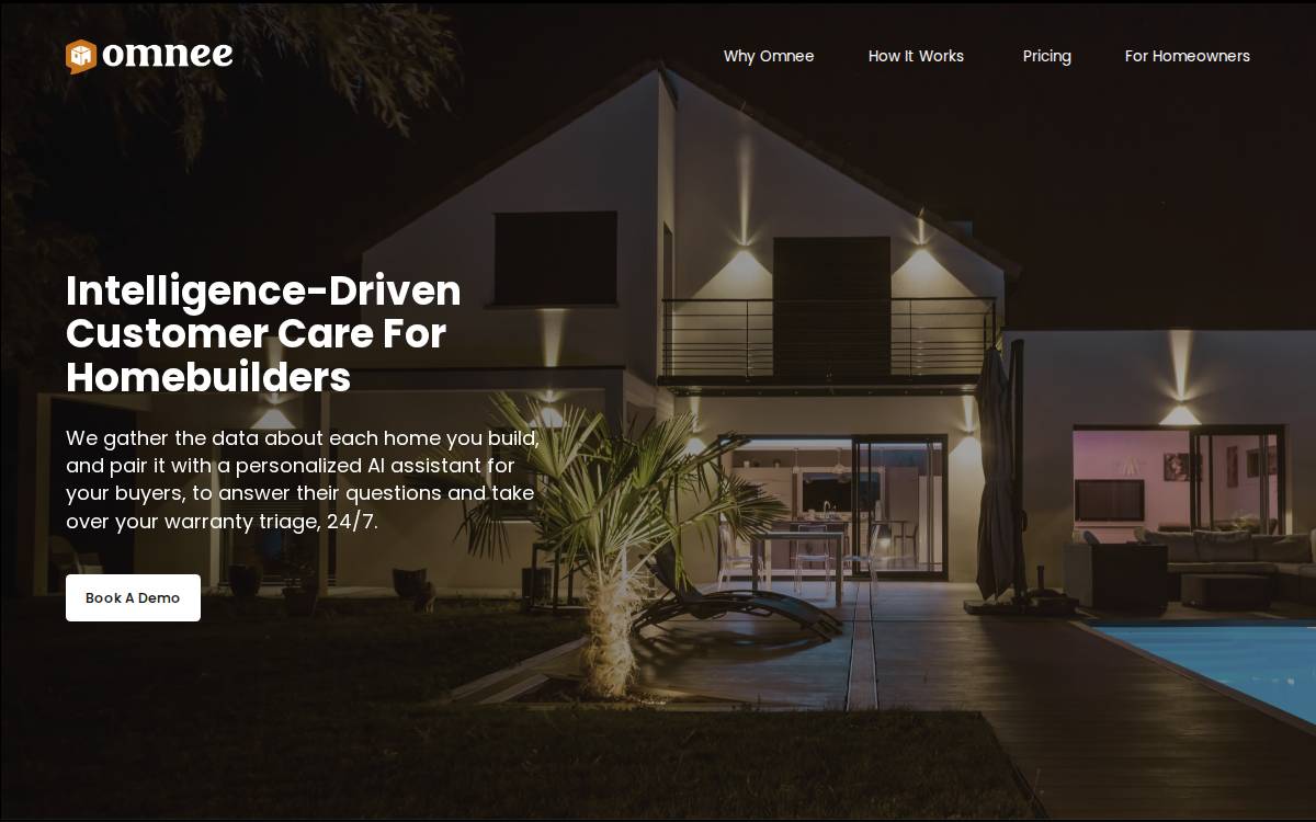 Omnee website preview