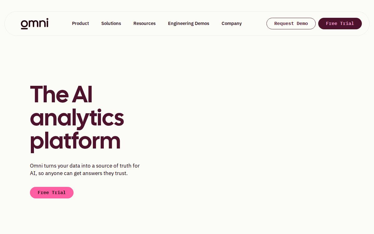 Omni website preview