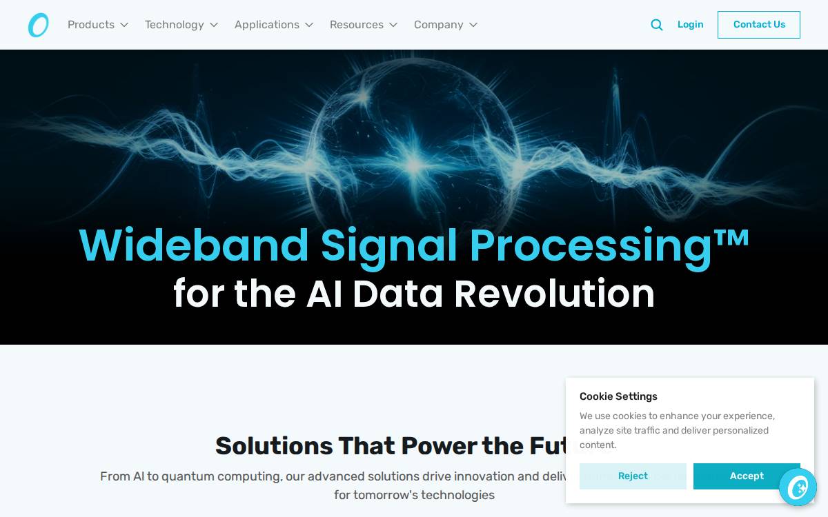 Omni Design Technologies website preview