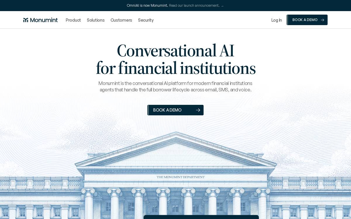 OmniAI website preview