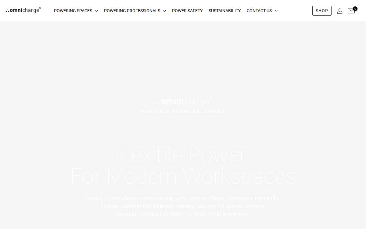 Omnicharge website preview