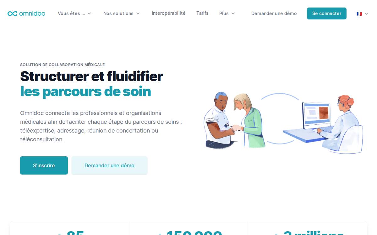 Omnidoc website preview