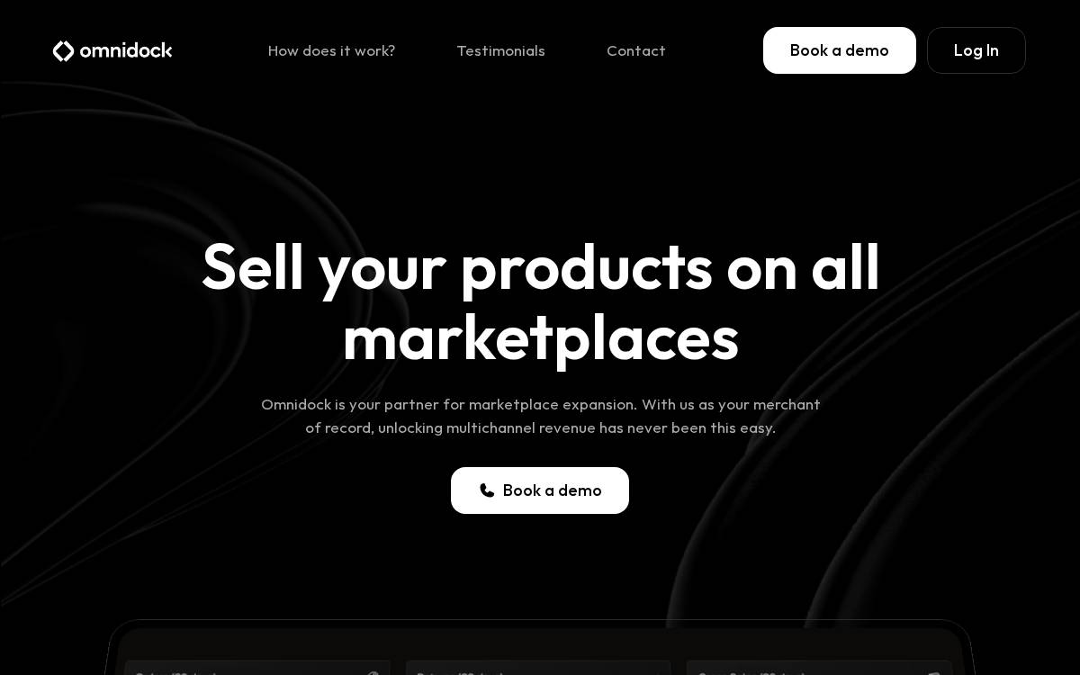 omnidock website preview
