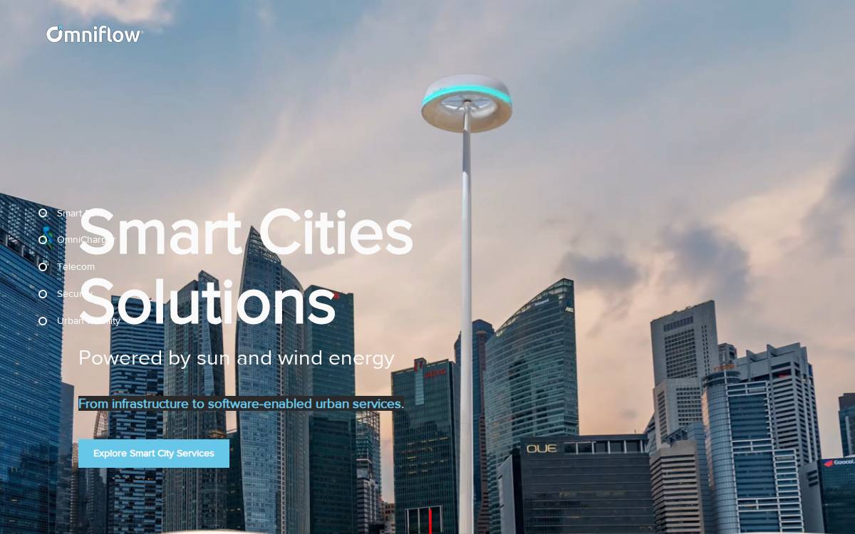 Omniflow website preview