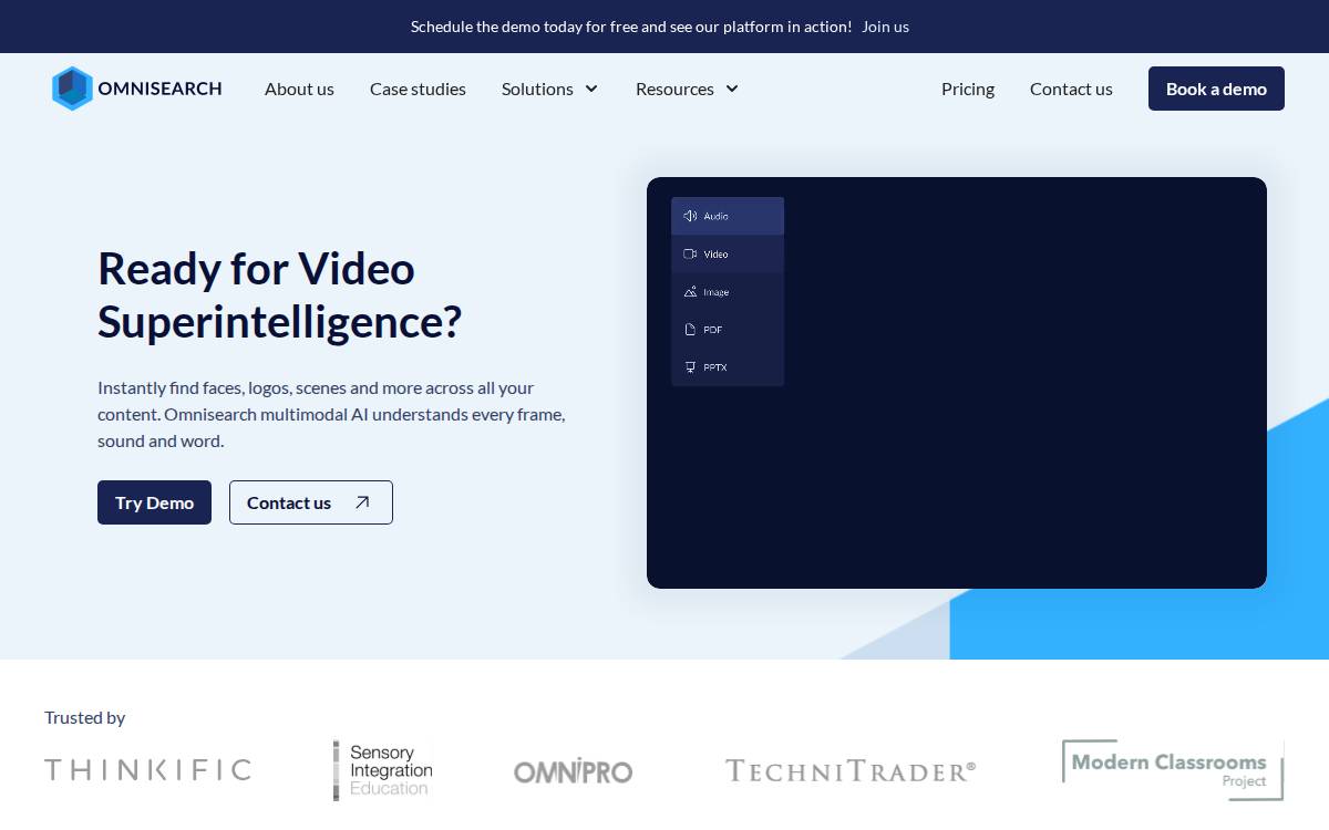 Omnisearch website preview