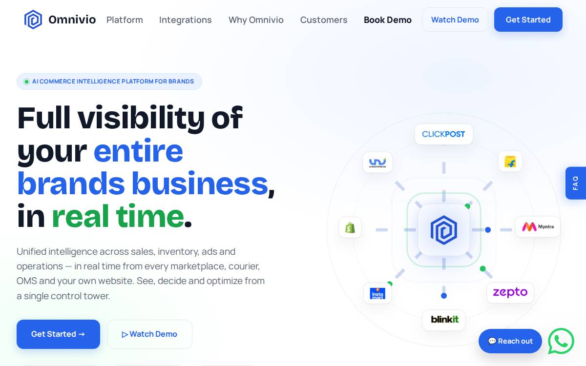 Omnivio website preview