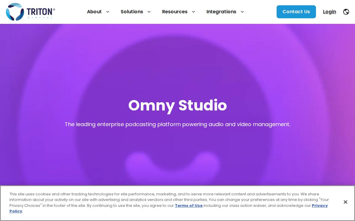 Omnystudio website preview