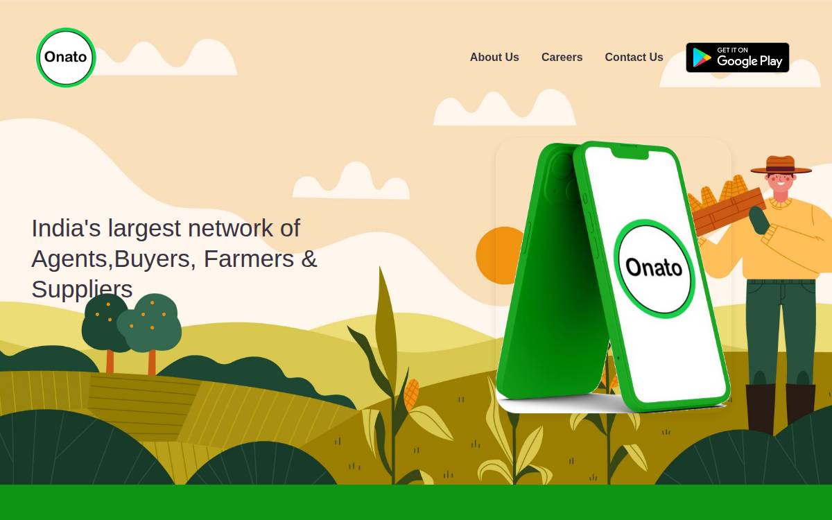 Onato website preview