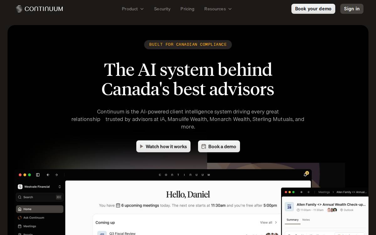 Oncontinuum website preview