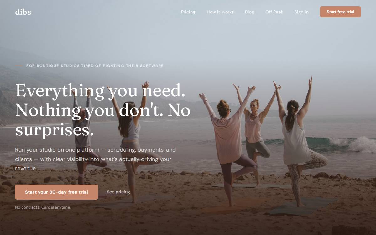 Ondibs website preview