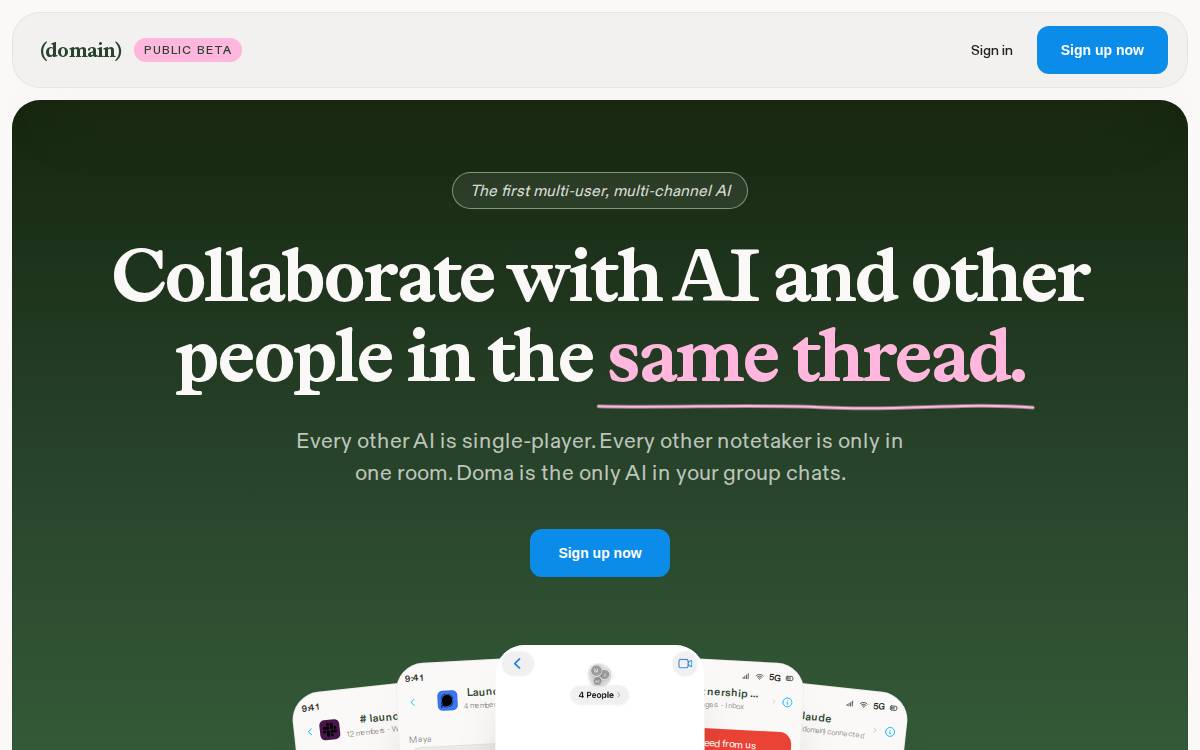 Ondomain website preview