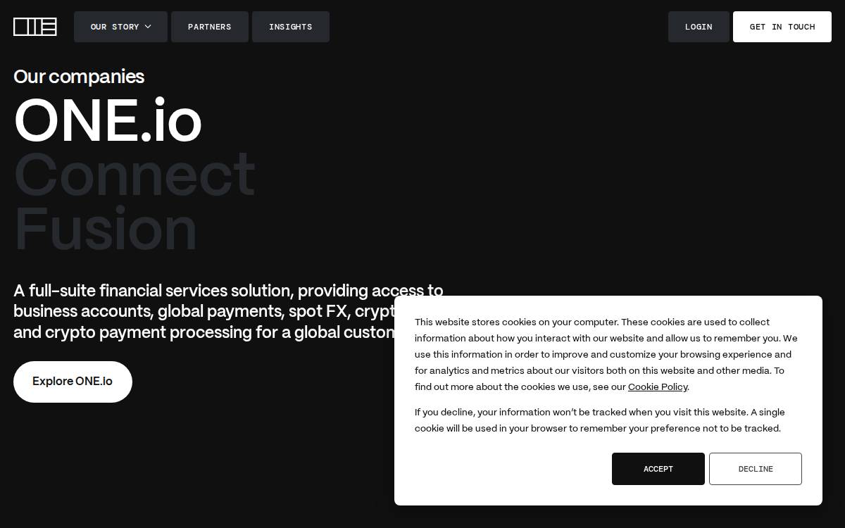 One website preview