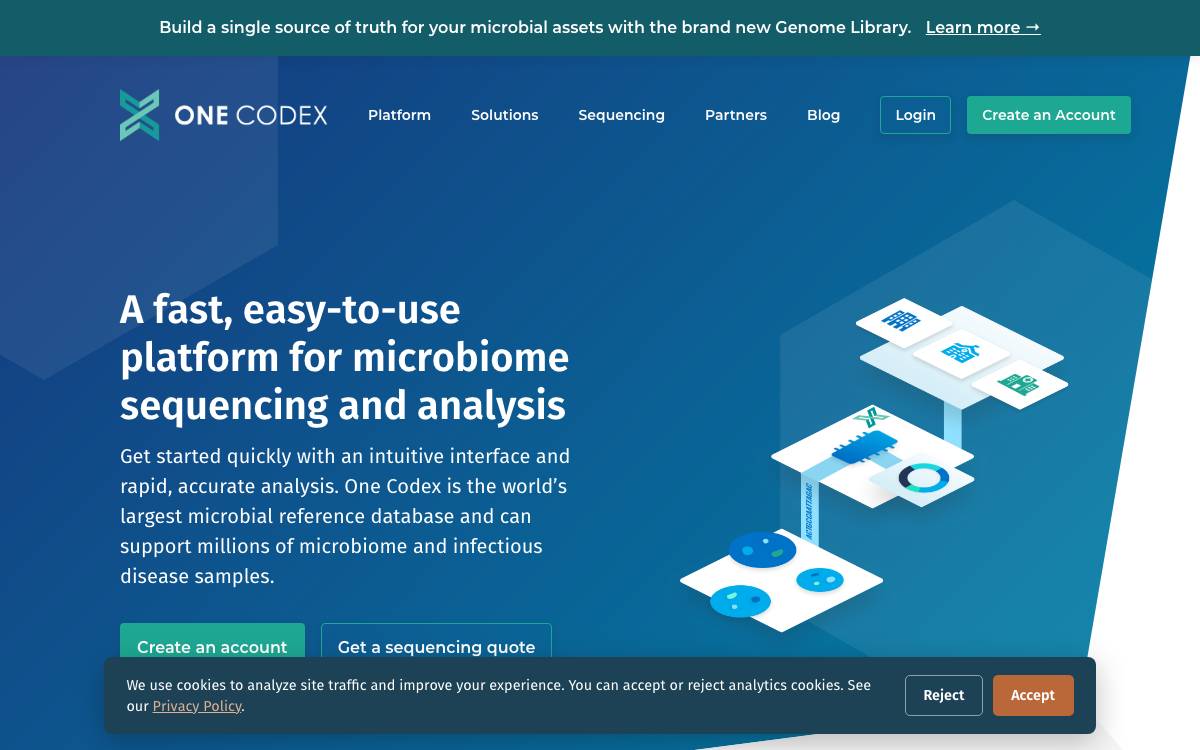 One Codex website preview