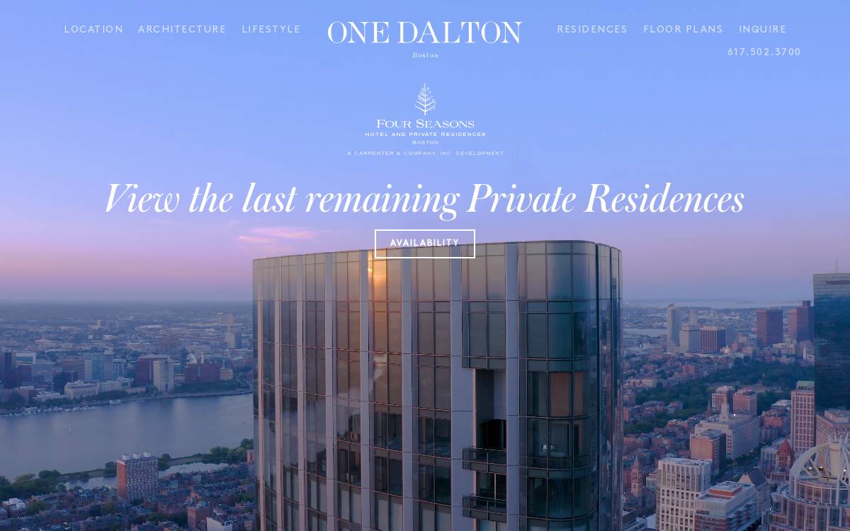 One Dalton website preview