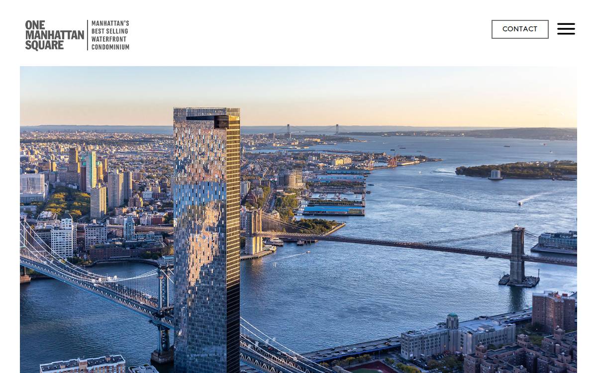 One Manhattan Square website preview