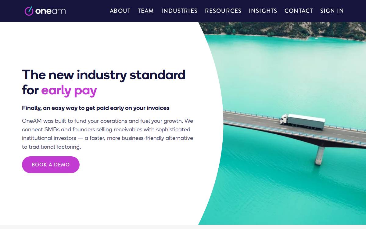 ONEAM website preview