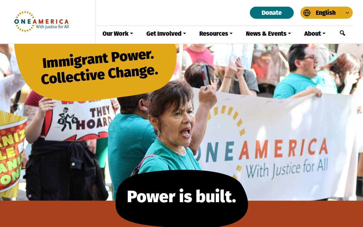 OneAmerica website preview