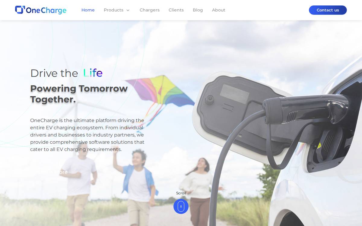 OneCharge Solution Co., Ltd. website preview