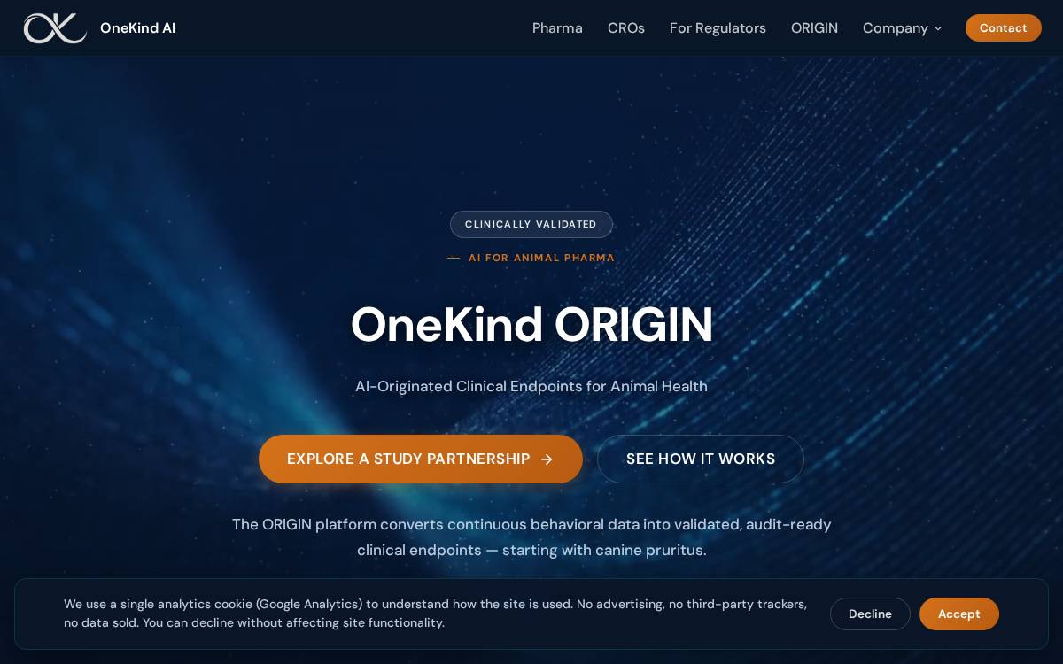 OneCup AI website preview