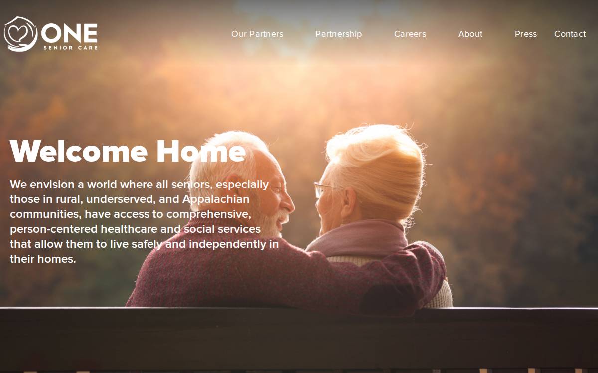 One Senior Care website preview
