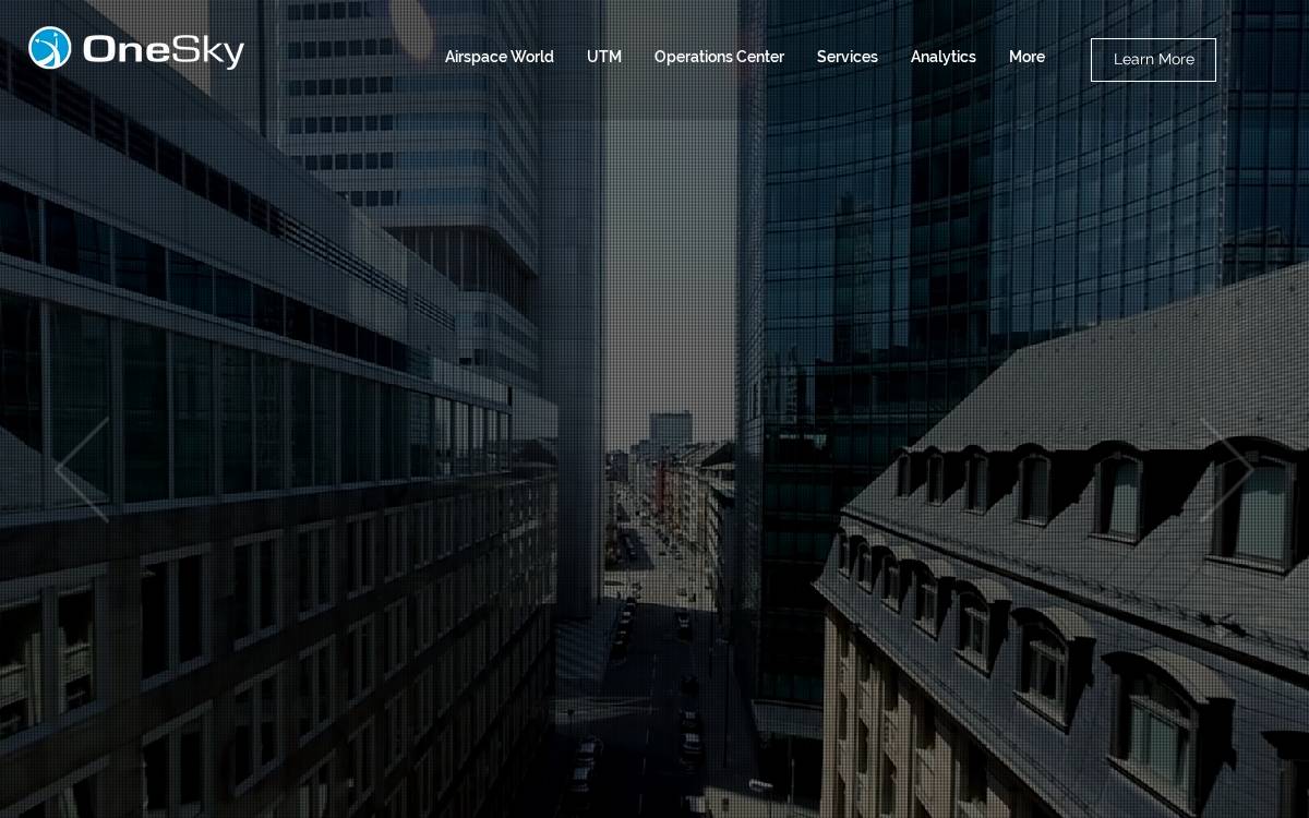 OneSky Systems website preview