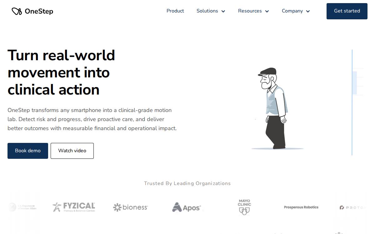 OneStep website preview