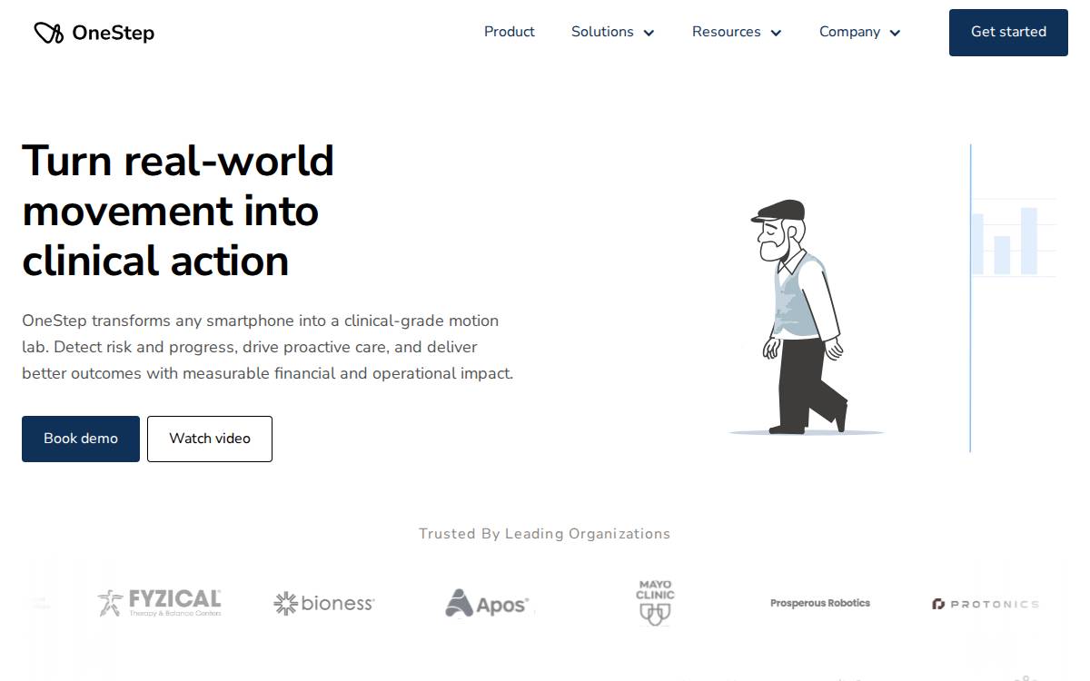 OneStep website preview