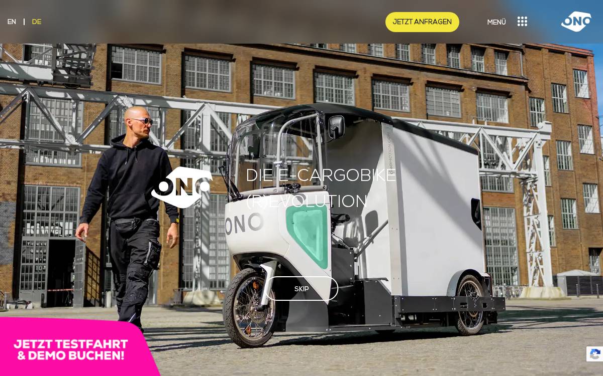 Onomotion website preview