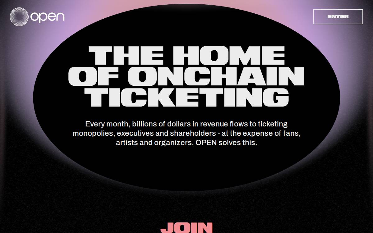 Onopen website preview