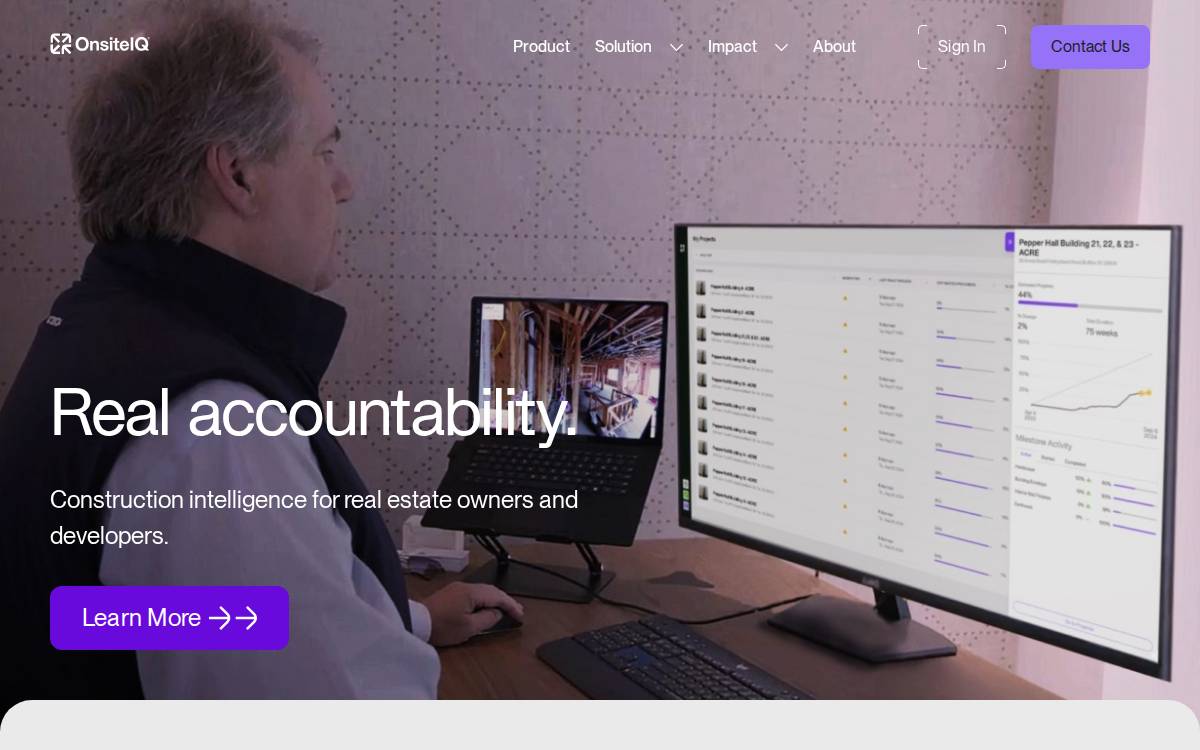 OnSiteIQ website preview