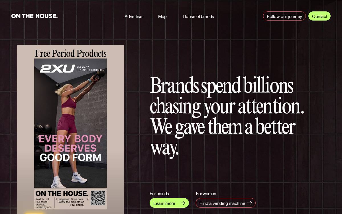 Onthehousegroup website preview