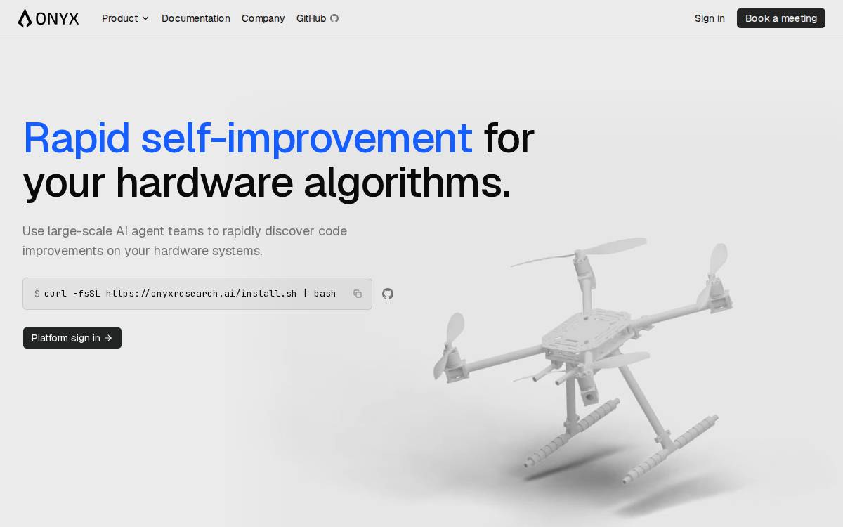 Onyx website preview