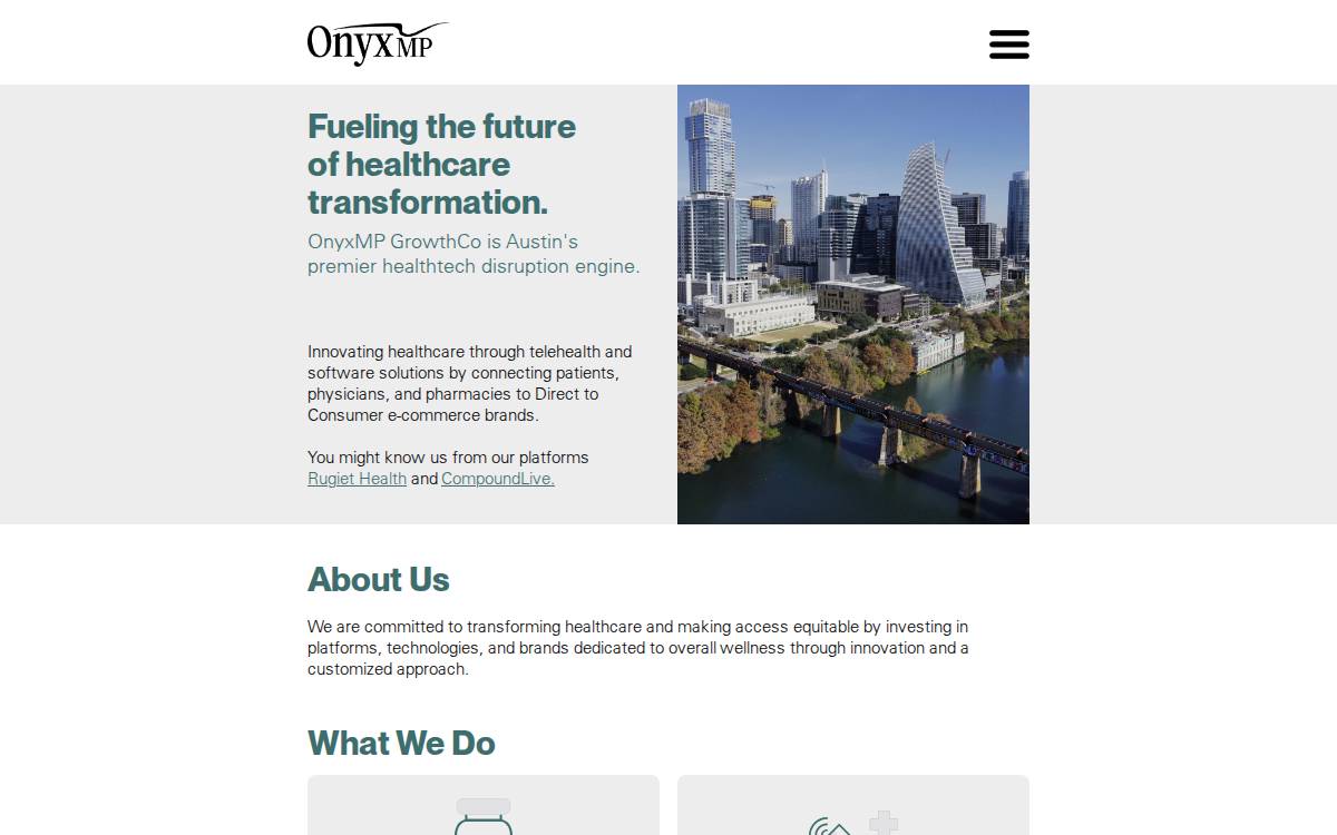 OnyxMP Growthco website preview