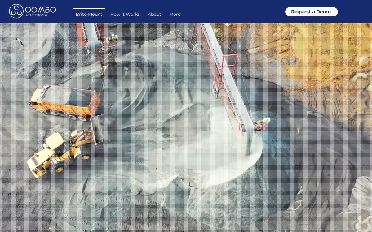 Oombo website preview