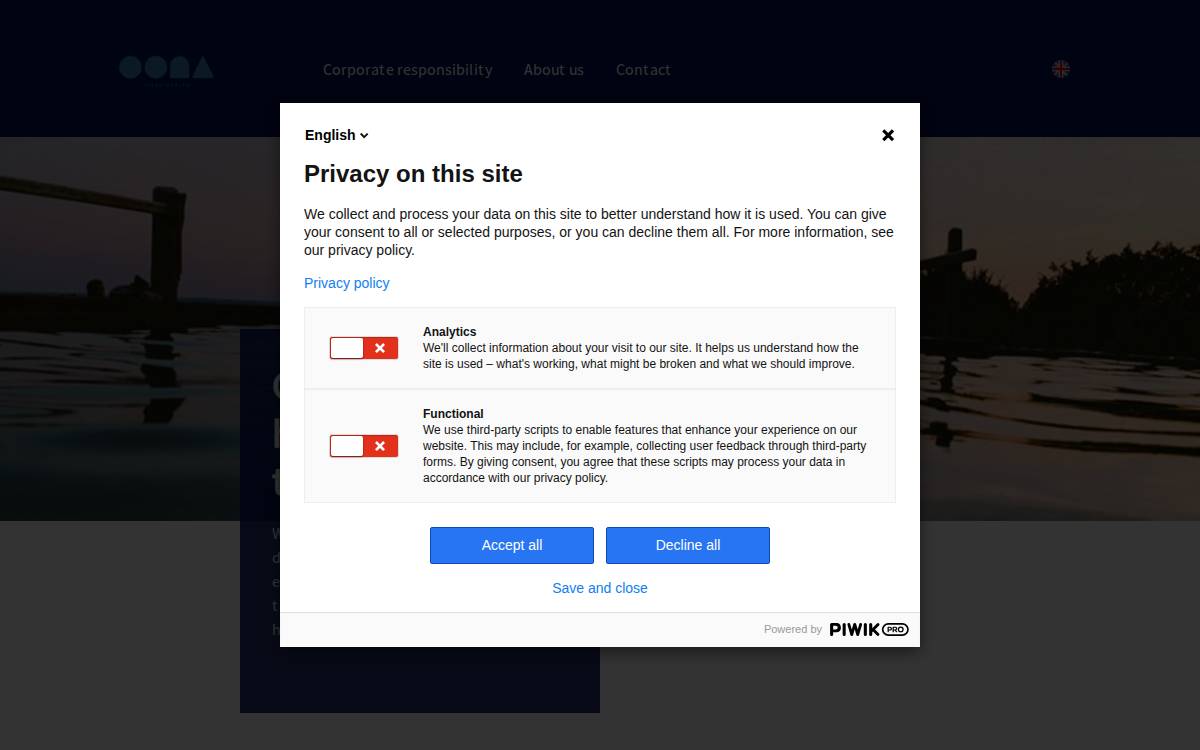 Oonahealth website preview