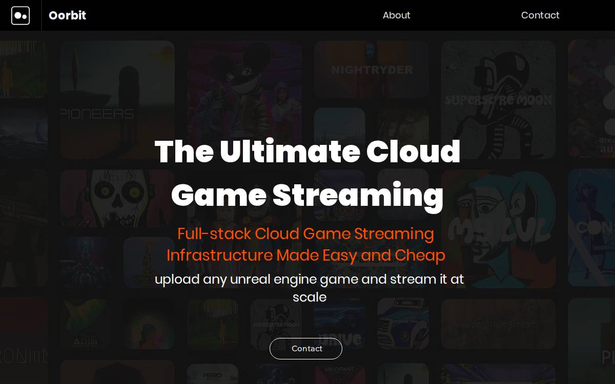 Oorbit website preview