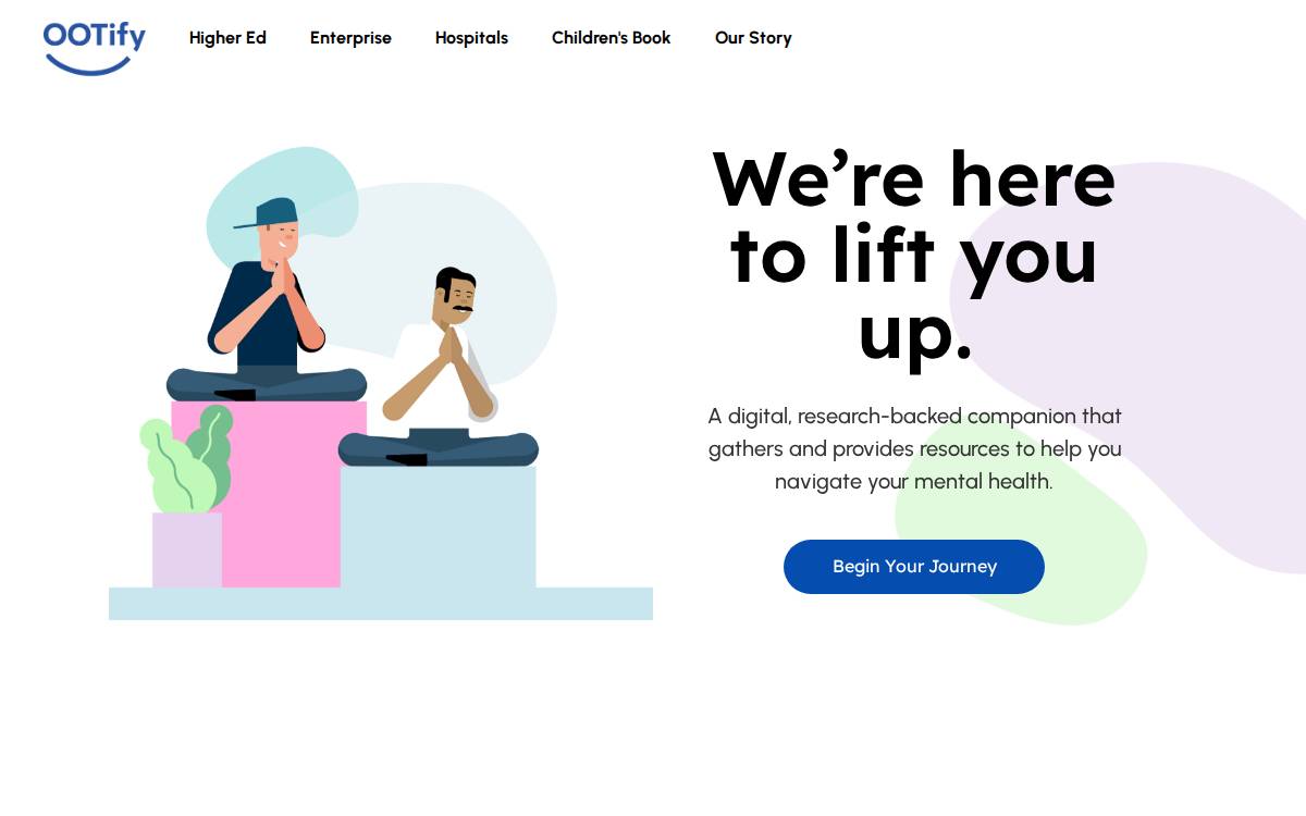 Ootify website preview