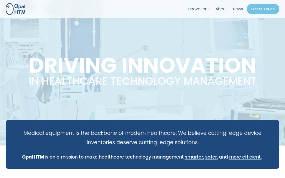 Opalhtm website preview