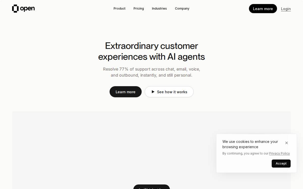 Open website preview