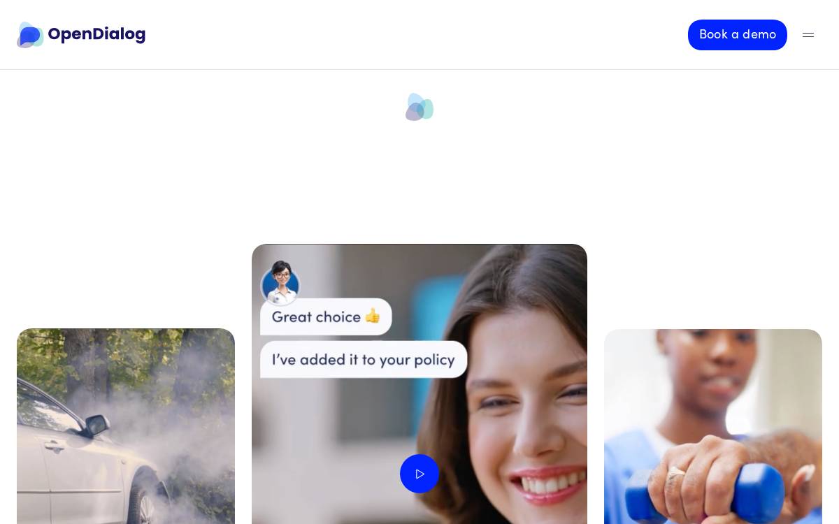 Opendialog website preview