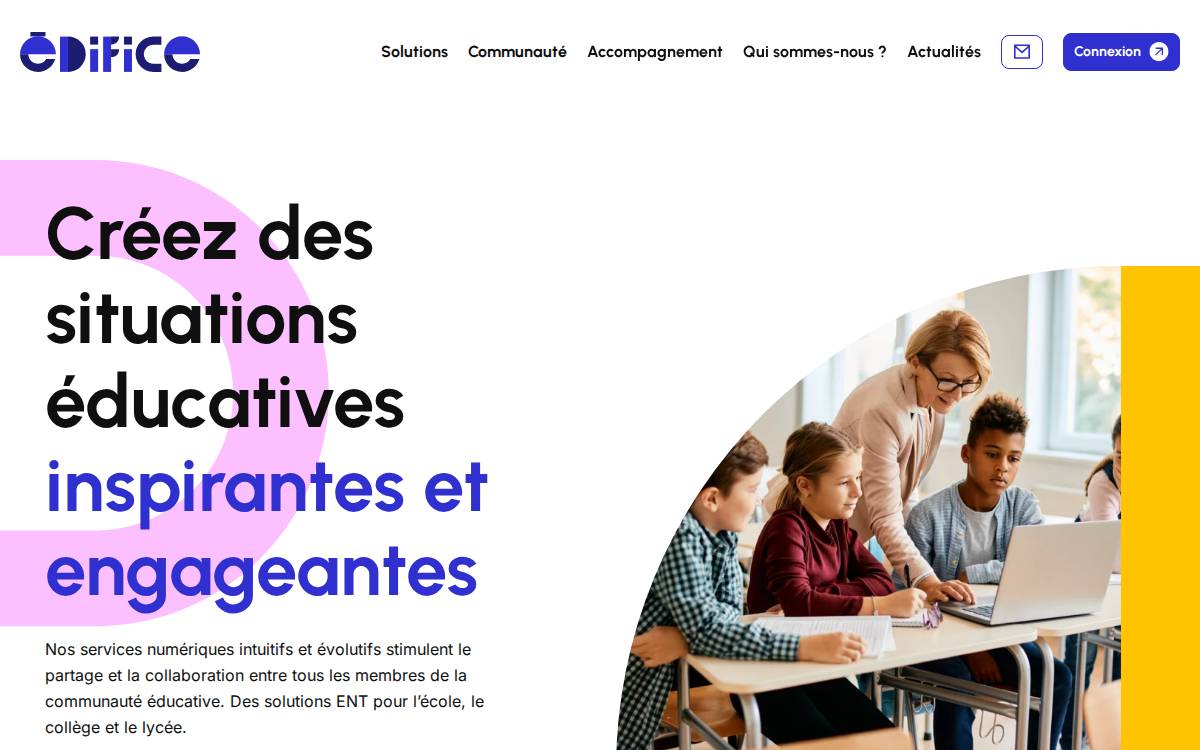 Opendigitaleducation website preview