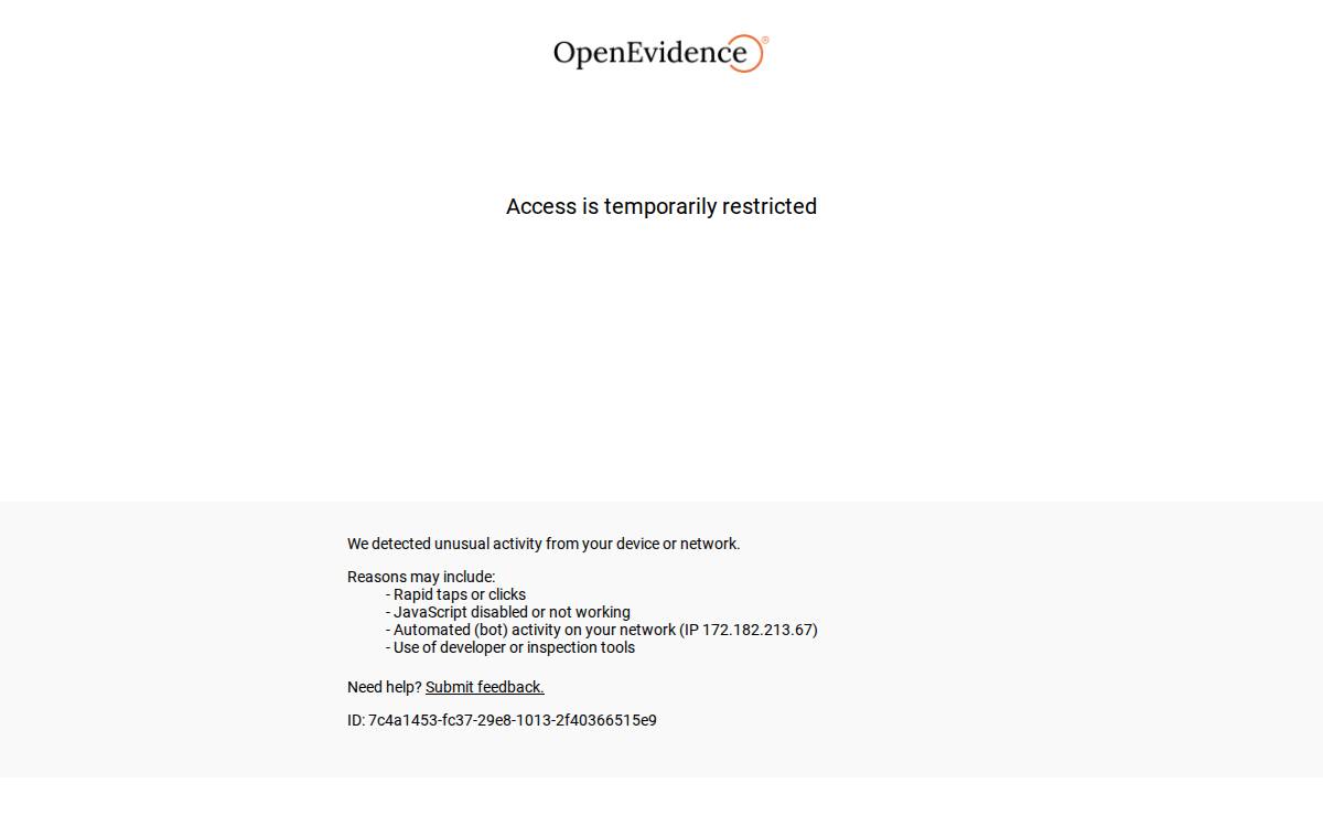 OpenEvidence website preview