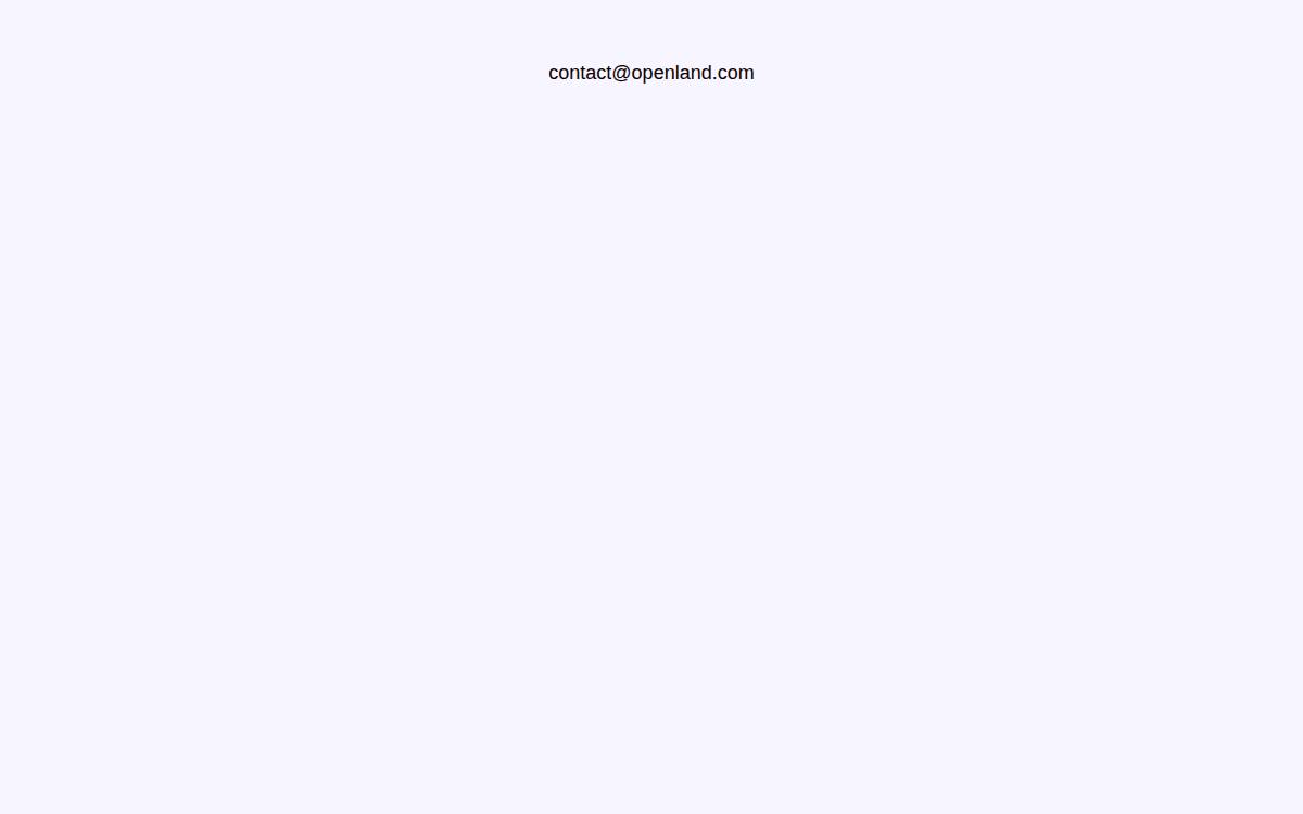 Openland website preview