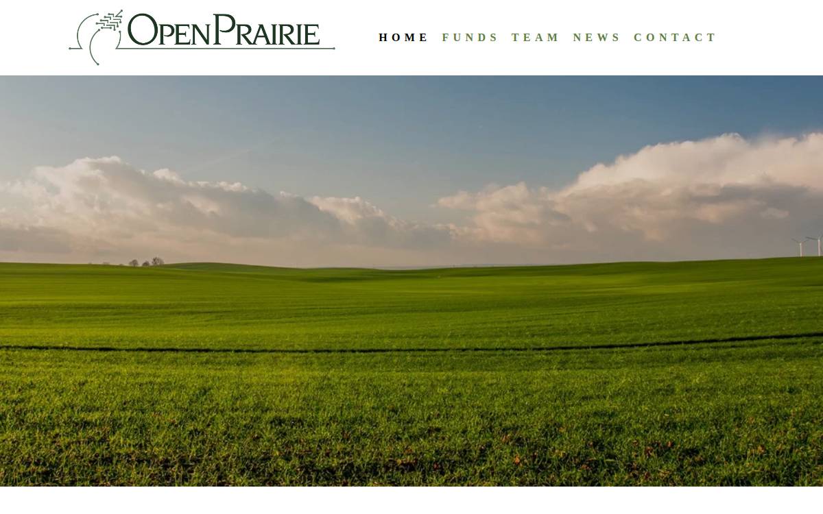 Openprairie website preview