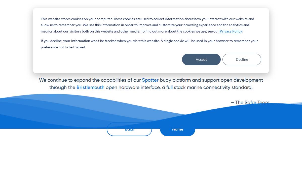 OpenROV website preview